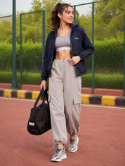 Windcheater Jacket with Detachable Hoodie