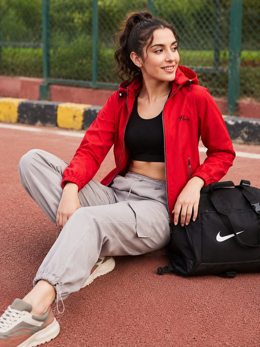 Windcheater Jacket with Detachable Hoodie