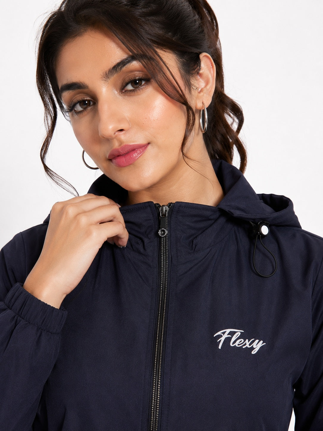 Windcheater Jacket with Detachable Hoodie