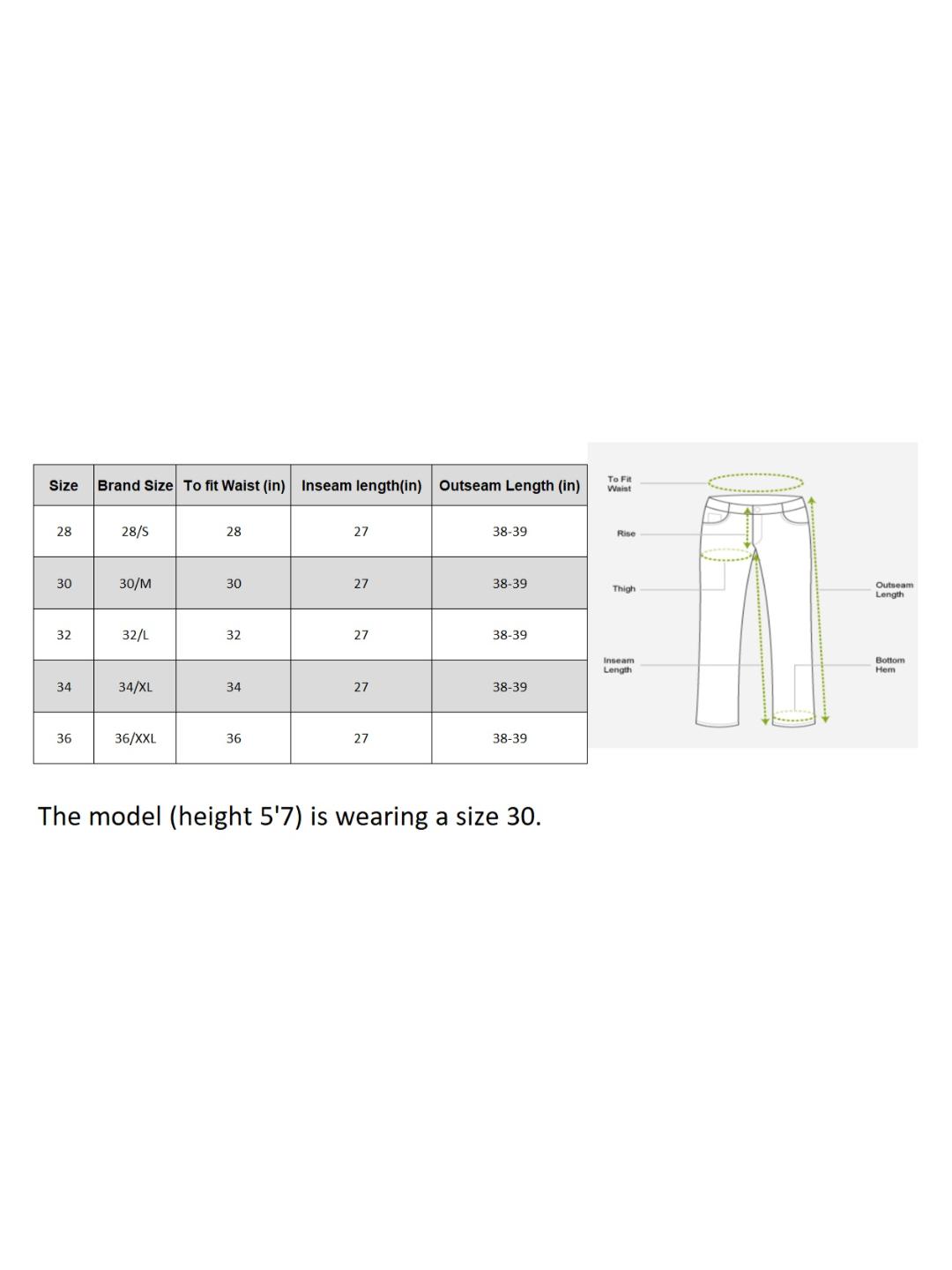 Straight Fit Full Length Solid Cargo Pant
