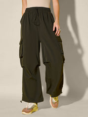 Loose Fit Parachute Cargo Pant