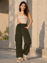 Loose Fit Parachute Cargo Pant