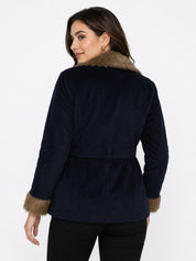 Winter Coat Velvet Fur Jacket