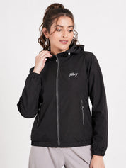 Windcheater Jacket with Detachable Hoodie