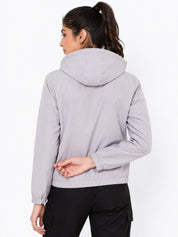 Windcheater Jacket with Detachable Hoodie