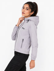 Windcheater Jacket with Detachable Hoodie