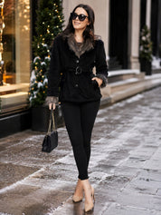 Winter Coat Velvet Fur Jacket