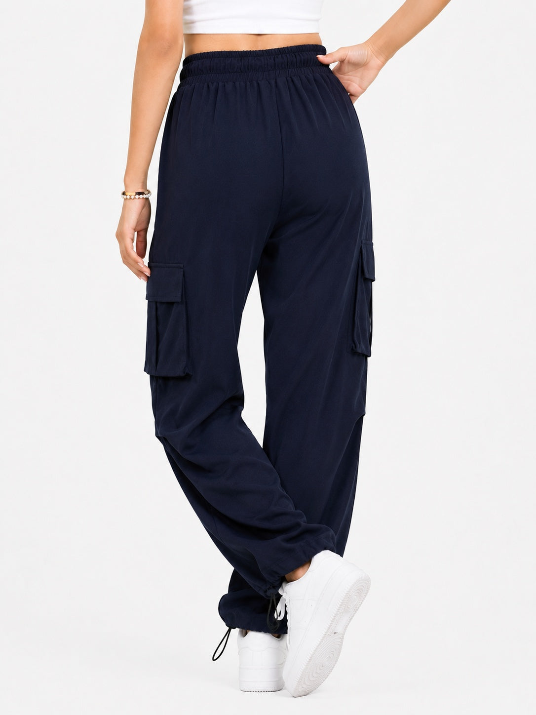 Loose Fit Parachute Cargo Pant