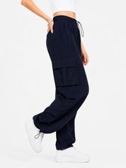 Loose Fit Parachute Cargo Pant