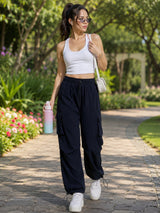 Loose Fit Parachute Cargo Pant